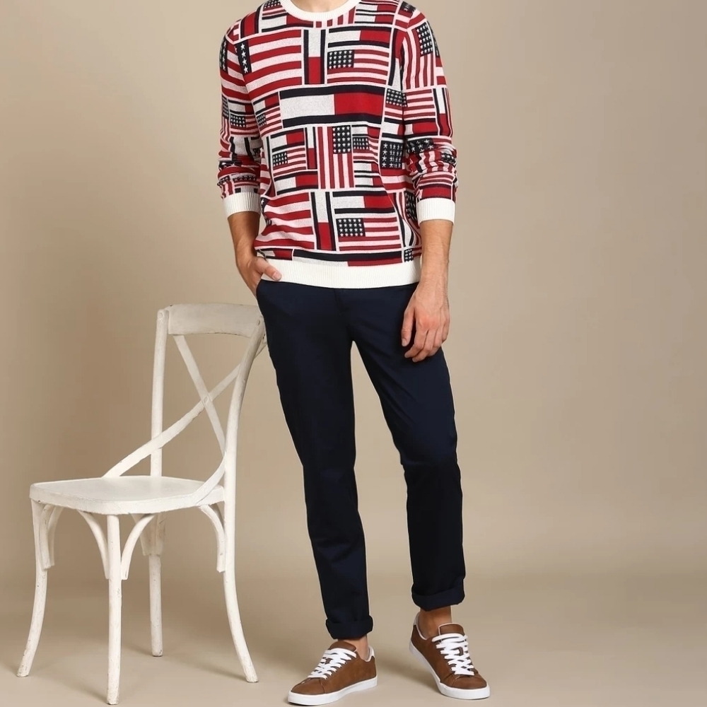 Tommy Hilfiger American Flag Sweater